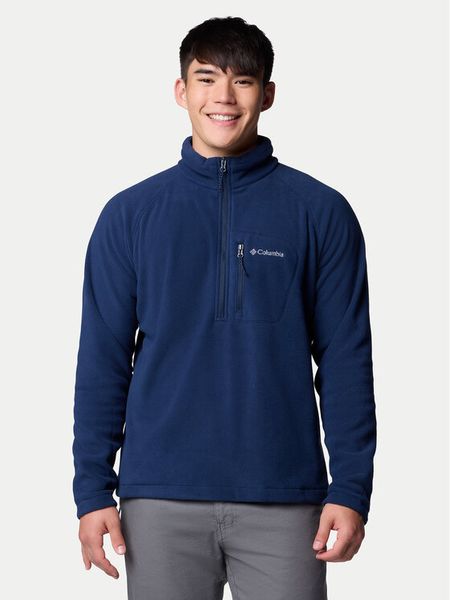 Columbia Polar Fast Trek™ III 1553511 Granatowy Regular Fit. Niebieskie bluzy z polaru męskie Columbia, m, bez wzorów, z polaru, sportowe, bez ramiączek, bez kaptura. Za 159.99 zł.
