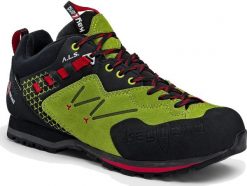 Buty trekkingowe męskie Kayland KAYLAND Buty VITRIK GTX lime black 42. Czarne buty trekkingowe męskie Kayland, bez wzorów, bez zapięcia. Za 646.14 zł.