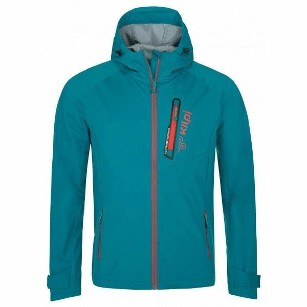 Męska kurtka softshell Kilpi BELTRA-M. Niebieskie kurtki męskie Kilpi, m, bez wzorów, z softshellu, bez kaptura, trekkingowe. Za 421.99 zł.