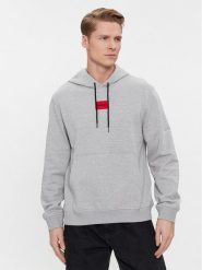 Hugo Bluza Daratschi214 50458700 Szary Regular Fit. Szare bluzy nierozpinane męskie Hugo, l, bez wzorów, z bawełny, bez ramiączek, bez kaptura. Za 419.00 zł.