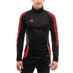 Bluza Męska adidas Tiro 24 Rozpinana 1/4 Sportowa Treningowa roz. M. Czarne bluzy rozpinane męskie ADIDAS, m, bez wzorów, z kapturem. Za 183.00 zł.