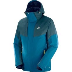 Salomon Kurtka narciarska męska Icerocket Mocroccan Blue/Reflecting Pond r. XXL (404192). Kurtki narciarskie i snowboardowe męskie marki Salomon. Za 970.00 zł.