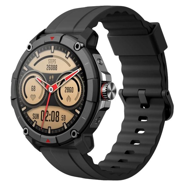 Kuura+ Inteligentny Zegarek z GPS - Czarny. Czarne zegarki męskie KUURA. Za 389.00 zł.