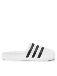 Adidas Klapki adifom adilette HQ7219 Biały. Białe klapki i japonki męskie ADIDAS, bez wzorów, z tworzywa sztucznego. Za 209.99 zł.