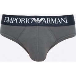 Emporio Armani - Slipy. Szare slipki męskie Emporio Armani, l, z bawełny. W wyprzedaży za 79.90 zł.