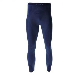 Spodnie sportowe męskie UYN U100509Q064. Niebieskie spodnie dresowe męskie UYN, bez wzorów, z materiału, długie. Za 637.00 zł.