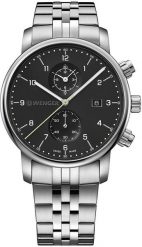 Zegarek męski Wenger 01.1743.122 srebrny. Szare zegarki męskie Wenger, srebrne. Za 1,181.00 zł.