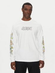 Element Bluza ELYZT00514 Biały Regular Fit. Białe bluzy nierozpinane męskie Element, m, bez wzorów, z bawełny, bez ramiączek, bez kaptura. Za 119.99 zł.