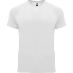 Męska Koszulka Sportowa Z Krótkim Rękawem Bahrain. Białe t-shirty sportowe męskie ROLY, m, bez wzorów, sportowe, bez ramiączek. Za 25.99 zł.