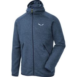 Bluza polarowa "Rocca" w kolorze niebieskim. Bluzy z kapturem męskie marki Salewa. W wyprzedaży za 282.95 zł.