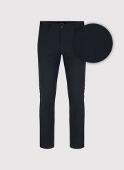 PAKO LORENTE - Czarne spodnie casual. Czarne spodnie na co dzień męskie Pako Lorente, bez wzorów, z bawełny, casualowe. Za 299.99 zł.