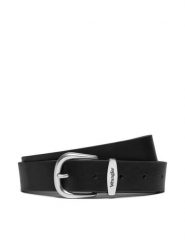 Wrangler Pasek Męski 50X1AC Czarny. Czarne paski męskie Wrangler, bez wzorów, ze skóry. Za 149.99 zł.