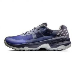 Buty trekkingowe męskie Mammut Sertig Ii Low Gtx. Niebieskie buty trekkingowe męskie Mammut, bez wzorów, z materiału, sportowe, bez obcasa, bez zapięcia. Za 718.00 zł.