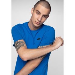 T-shirt męski TSM300 - kobalt. T-shirty męskie 4f. Za 39.99 zł.