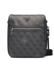 Guess Saszetka HMMICT P5417 Szary. Szare saszetki męskie Guess, z aplikacjami, ze skóry. Za 369.99 zł.