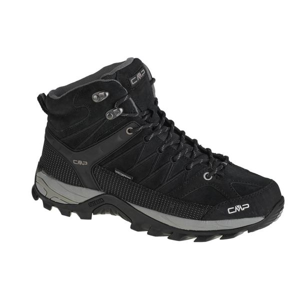 Buty trekkingowe męskie, CMP Rigel Mid. Czarne buty trekkingowe męskie CMP, bez wzorów, z materiału, bez zapięcia, trekkingowe. Za 359.99 zł.