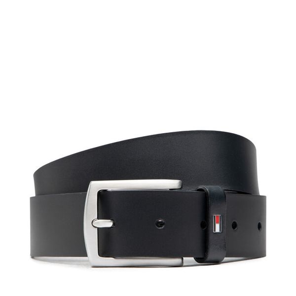 Pasek Męski Tommy Hilfiger. Czarne paski męskie Tommy Hilfiger, bez wzorów. Za 139.99 zł.