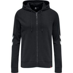 Bluza z kapturem i zamkiem błyskawicznym Hummel Legacy Plus. Czarne bluzy z kapturem męskie HUMMEL, m, bez wzorów, z kapturem. Za 217.50 zł.