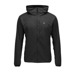 Kurtka Przejściowa Męska Black Diamond Alpine Start Hoody. Czarne kurtki męskie Black Diamond, m, bez wzorów, sportowe, bez ramiączek, bez kaptura. Za 499.99 zł.