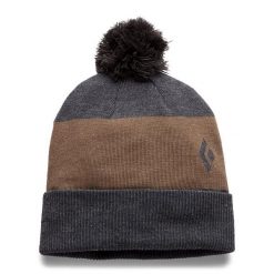 Czapka Zimowa Unisex Black Diamond Pom Beanie. Brązowe czapki męskie Black Diamond, na zimę, bez wzorów, sportowe. Za 151.45 zł.