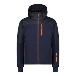 Kurtka narciarska z kapturem i zamkiem CMP. Czarne kurtki narciarskie i snowboardowe męskie CMP, na zimę, xl, bez wzorów, z kapturem, narciarskie. W wyprzedaży za 1,131.50 zł.