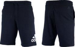 Adidas Spodenki męskie adidas Essentials Big Logo French Terry granatowe IC9402 L. Szorty sportowe męskie ADIDAS, bez wzorów, sportowe. Za 120.28 zł.