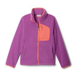 Polar Columbia Fast Trek Iv. Fioletowe bluzy z polaru męskie Columbia, bez wzorów, z polaru, sportowe, bez ramiączek, bez kaptura. Za 97.99 zł.