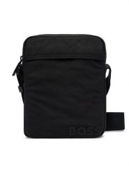 BOSS Saszetka 50558163 Czarny. Czarne saszetki męskie Boss, bez wzorów, z materiału. Za 499.99 zł.