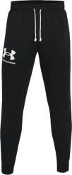 Under Armour Spodnie sportowe męskie Rival Terry Joggers czarne r. XXL (1361642-001). Czarne spodnie dresowe męskie Under Armour, bez wzorów. Za 168.60 zł.