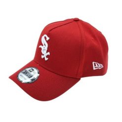Czapka baseballowa Chicago White Sox. Białe czapki męskie New Era, bez wzorów, casualowe. Za 227.50 zł.