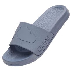 Kubota Klapki Basenowe Basic Plain Cloud. Szare klapki i japonki męskie Kubota, bez wzorów. Za 99.99 zł.