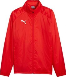 Kurtka męska Puma Team Goal All Weather czerwona 659038 01 XL. Czerwone kurtki męskie Puma, m, bez wzorów, bez ramiączek, bez kaptura. Za 452.34 zł.