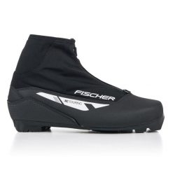 Buty do nart biegowych Fischer XC Touring Black 2024. Czarne buty do biegania męskie FISCHER, na zimę, bez wzorów, bez zapięcia, narciarskie. Za 479.00 zł.