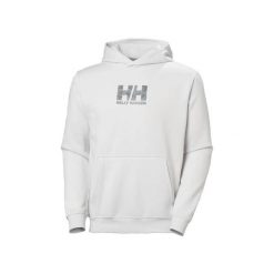 Bluza z kapturem Helly Hansen Fleece Graphic. Szare bluzy z kapturem męskie Helly Hansen, m, bez wzorów, z bawełny, z kapturem. W wyprzedaży za 288.60 zł.