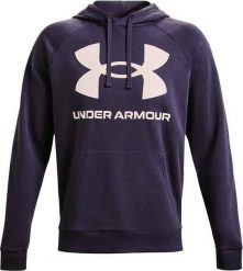 Under Armour Bluza męska Rival Fleece Big Logo Hd granatowa r. L (1357093-558). Bluzy nierozpinane męskie Under Armour, l, bez wzorów, bez ramiączek, bez kaptura. Za 206.89 zł.