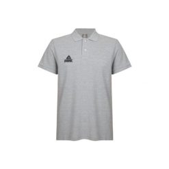 Polo Peak coton. Szare koszulki polo męskie PEAK, m, bez wzorów, bez kołnierzyka, bez ramiączek. Za 205.50 zł.