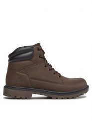 Kappa Trapery Logo Fillmore Md 371H3WW Brązowy. Brązowe buty zimowe męskie Kappa, bez wzorów, ze skóry, bez obcasa, bez zapięcia. Za 279.99 zł.
