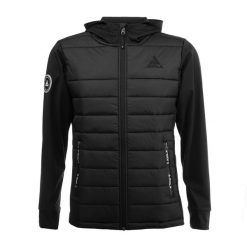 Kurtka puchowa Joola Elyon. Czarne kurtki męskie JOOLA, m, bez wzorów, z puchu, eleganckie, bez ramiączek, bez kaptura. Za 352.00 zł.