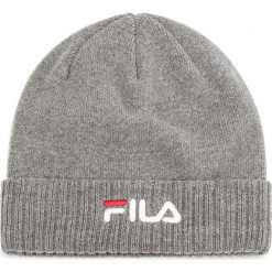 Czapka FILA - Beanie Linear 686012 Lihgt Grey Melange Bros B13. Szare czapki męskie Fila, z bawełny. Za 109.00 zł.