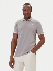 G-Star Raw Polo Dunda D17127-5864 Szary Slim Fit. Szare koszulki polo męskie G-Star Raw, m, bez wzorów, z bawełny, retro, bez kołnierzyka, bez ramiączek. Za 219.99 zł.