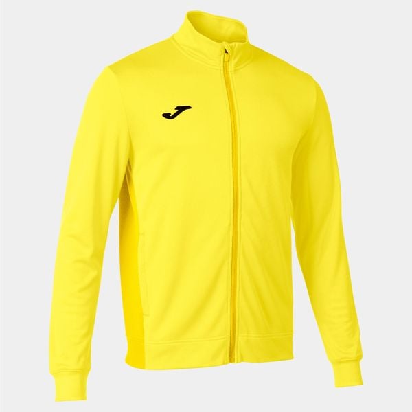 Kurtka do piłki nożnej męska Joma Winner II. Żółte kurtki męskie Joma, l, bez wzorów, sportowe, bez ramiączek, bez kaptura. Za 178.99 zł.