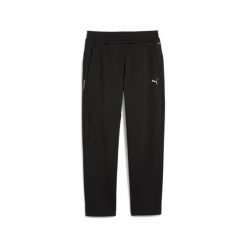 Spodnie sportowe męskie Puma Tech Dk Op. Czarne szorty sportowe męskie Puma, bez wzorów, z dresówki, sportowe. Za 379.99 zł.