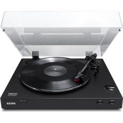 Gramofon Denon ION PRO 80. Czarne gramofony Denon. Za 448.89 zł.