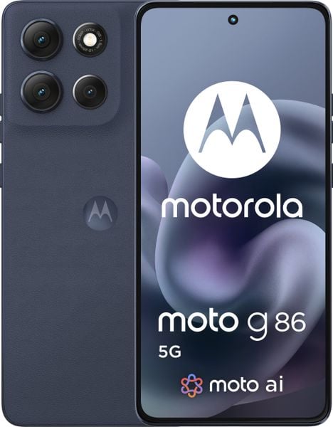 Smartfon Motorola Moto G86 5G 8/256GB Niebieski (PB7L0103PL). Niebieskie smartfony Motorola. Za 898.00 zł.