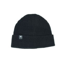 Czapka dzianinowa Beanie - rozmiar uniwersalny - (czarna). Czarne czapki męskie SURF MONKEY, na zimę, bez wzorów, z dzianiny, wakacyjne. Za 119.95 zł.
