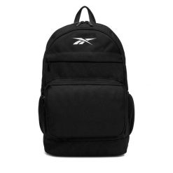 Plecak Reebok. Czarne plecaki męskie Reebok, bez wzorów. Za 129.99 zł.