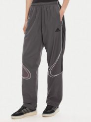 Adidas Spodnie dresowe Teamgeist adicolor JW5870 Szary Loose Fit. Szare spodnie dresowe męskie ADIDAS, bez wzorów, z dresówki. Za 239.99 zł.