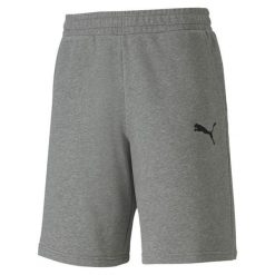 Spodenki męskie Puma TeamGOAL 23 Casuals Shorts szare. Szare szorty sportowe męskie Puma, bez wzorów, sportowe. Za 93.00 zł.