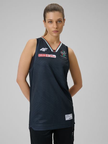 4F Koszulka meczowa replika wyjazdowa z sezonu 2025/26 męska 4F x Zagłębie Sosnowiec - czarna S. Czarne t-shirty sportowe męskie 4f, m, bez wzorów, z dzianiny, sportowe, bez ramiączek. Za 189.99 zł.