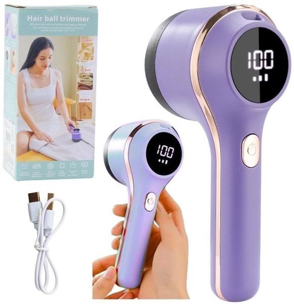 Elektryczna Golarka Do Tkanin Ubrań 3 Tryby Prędkości Fioletowa. Golarki męskie Lean. Za 35.36 zł.